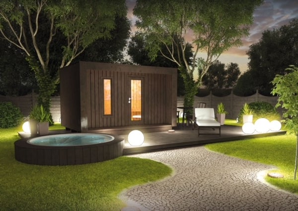 L&ouml;ylyvalmis Ultimate "Cube B" Moderni sauna VAIN 3499 &euro;