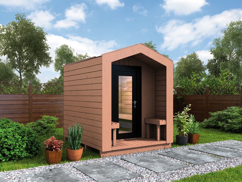 Ensin ehtiville! Ultimate Luxus kevythirsisauna 5 m2 VAIN 999