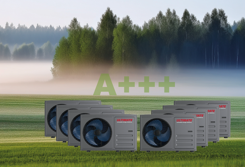 Alan kuumin uutuus! R290 MultiThermal ilma-vesil&auml;mp&ouml;pumppu, A+++, +80 asteista vett&auml;, ei pakkasrajaa, kaskadiominaisuus jopa 8 yksikk&ouml;&auml; sarjaan, sopivuus kaikkiin j&auml;rjestelmiin, wifi, smartgrid, evu, integroitu puskuritankki ja kiertovesipumppu.