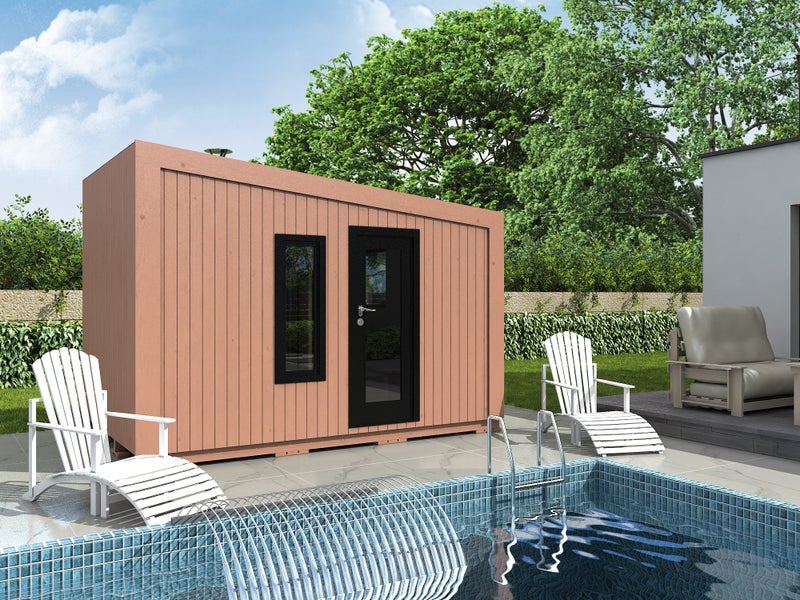 Ultimate Nordic Design B Sauna + ilmal&auml;mp&ouml;pumppu