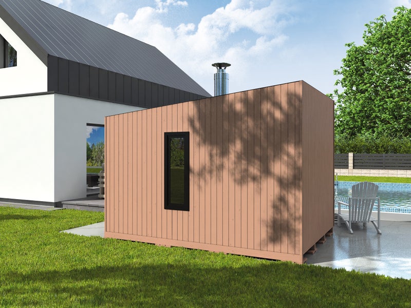 Ultimate Nordic Design B Sauna + ilmal&auml;mp&ouml;pumppu