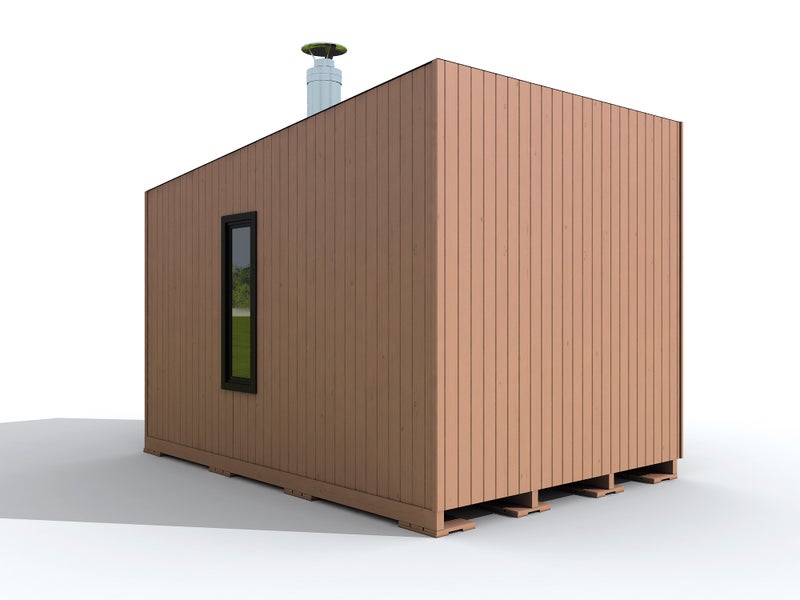 Ultimate Nordic Design B Sauna + ilmal&auml;mp&ouml;pumppu